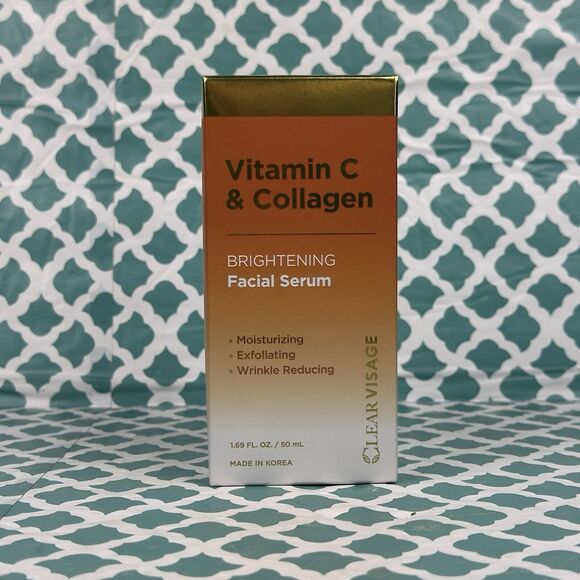 Clear Visage Vitamin C & Collagen Brightening Day Cream 1.69 fl‎ oz - Picture 1 of 7